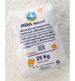 Minerální sůl z Mrtvého moře Natural - 25 kg