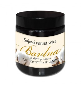 Hanna Maria BAVLNA - sójová vonná svíčka - 100 ml